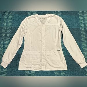 Grey’s Anatomy | White Scrub Jacket. Size Small